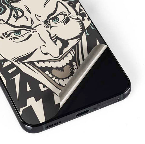 DC Comics The Joker Vintage Laughing Galaxy S22 Plus Skin